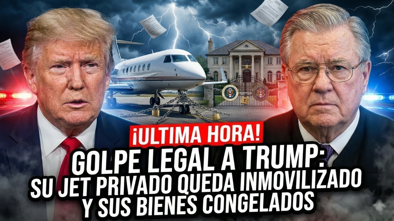 La Corte golpea a Trump: su jet privado queda inmovilizado y sus bienes congelados