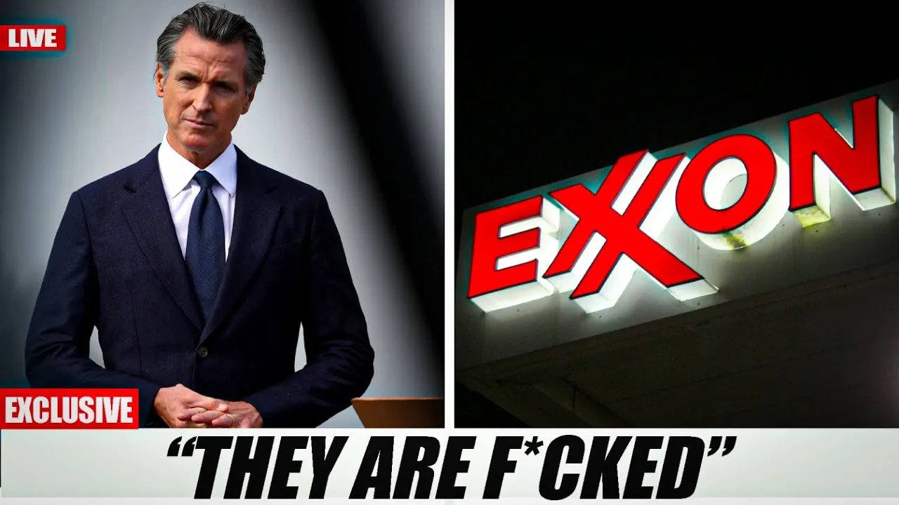 Governor Of California PANICS After ExxonMobi...