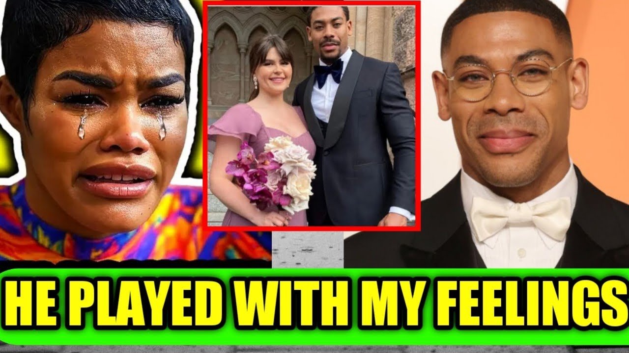 Teyana Taylor burst in tears finding out Aaron Pierre dumped her to marry his childhood girlfriend