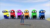 GTA 5 Red Spiderman VS Red/Green Minion! 💥 Epic Ragdolls & Fails 😂 #2