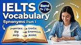 IELTS Vocabulary Words With Synonyms (Part 1) | Improve Band Score