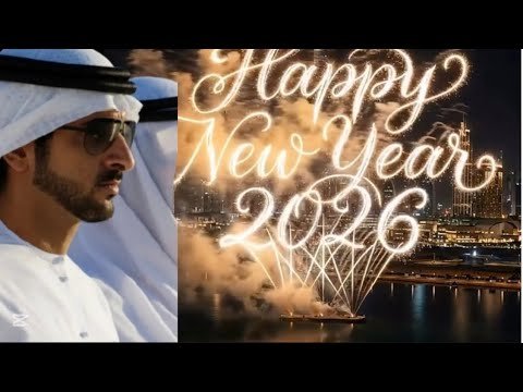 Welcom 2026 for love,unity, success 🌹Dubai Fi...