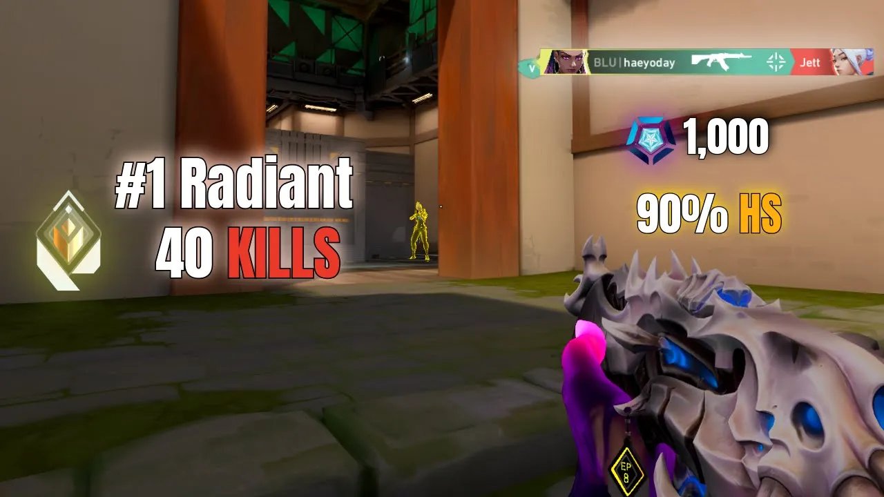 40 Kill RADIANT Reyna VOD Review | INSANE Aim...