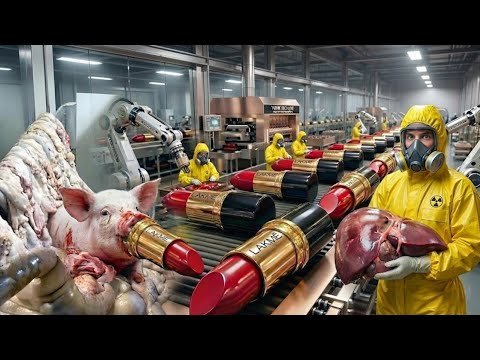 How Lipstick Is Made in Factories | What Is Lipstick Really Made Of?