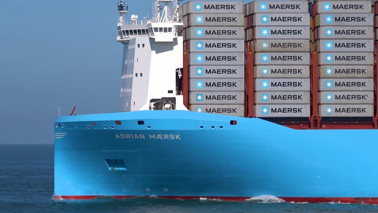 MASSIVE SHIPS AT ROTTERDAM PORT - 4K SHIPSPOTTING