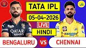 Royal Challengers Bengaluru Vs Chennai Super Kings 9th Match IPL Score & Commentary | Rcb Vs Csk
