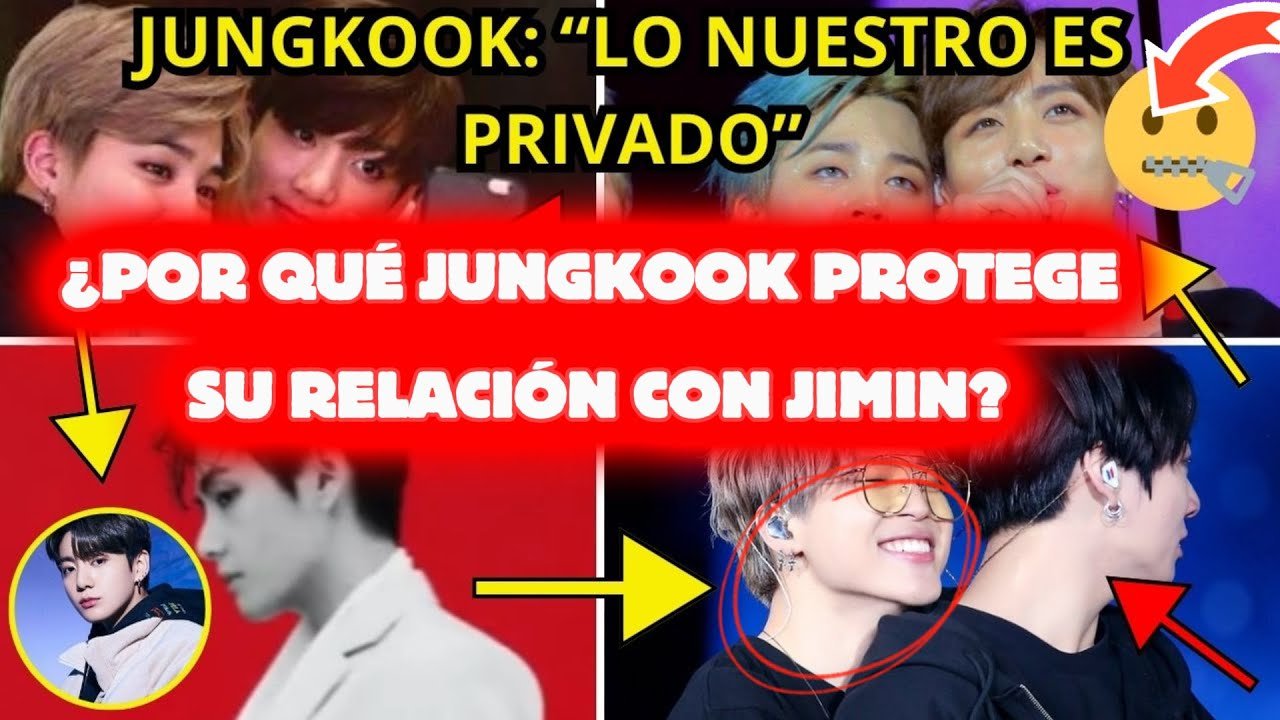 JIKOOK CONFIRMADO Y JUNGKOOK REVELA 😱 POR QUÉ SU RELACIÓN CON JIMIN ES PRIVADA 🤫