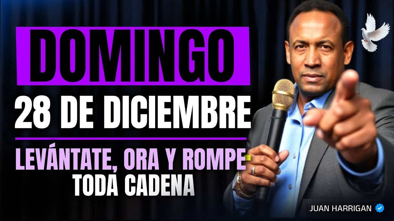 EMPIEZA EL DOMINGO CON DIOS | Levántate, Ora y Rompe Toda Cadena | ORACIÓN DE LA MAÑANA