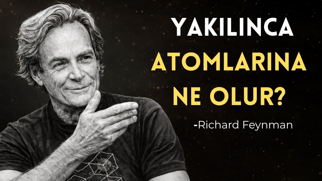 Yandığında Atomlarına Gerçekte Ne Olur? — Feynman’ın Ateş Fiziği Açıklaması