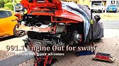 Porsche 911 Carrera GTS 991.1 3.8 Engine removal for swap