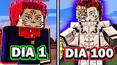 100 DIAS NO MOD DE JUJUTSU KAISEN DO MINECRAFT - O FILME