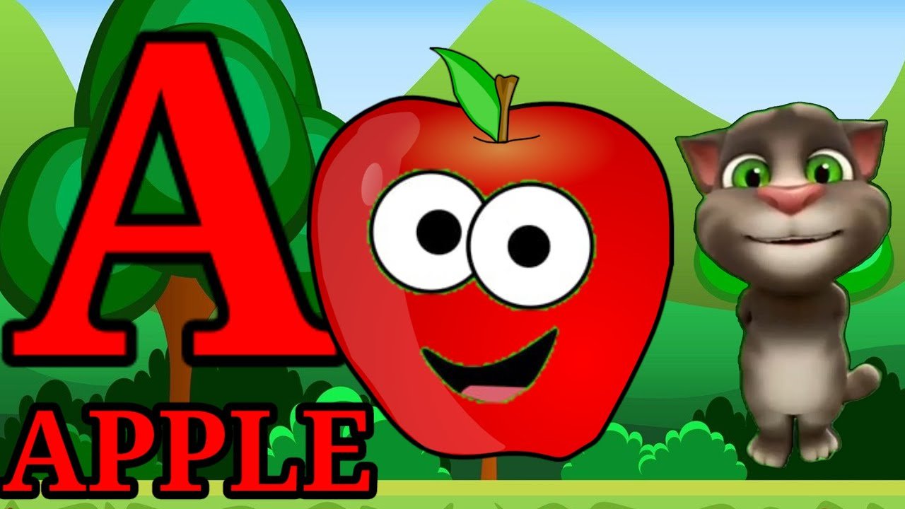 a for apple ||a for apple b for ball ||phonic song ||alphabet ||abcd song ||NK tom kids tv ||part115