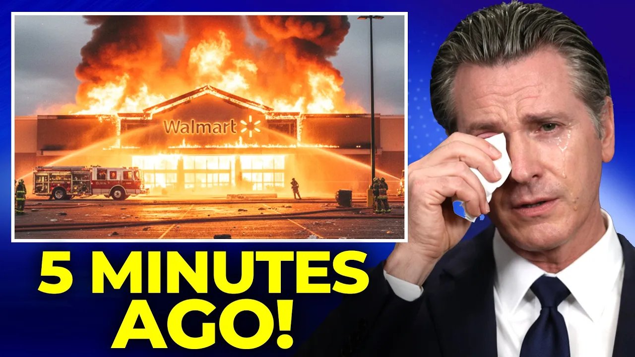 Governor Of California PANICS After Walmart SHUTS DOWN All Stores In State!