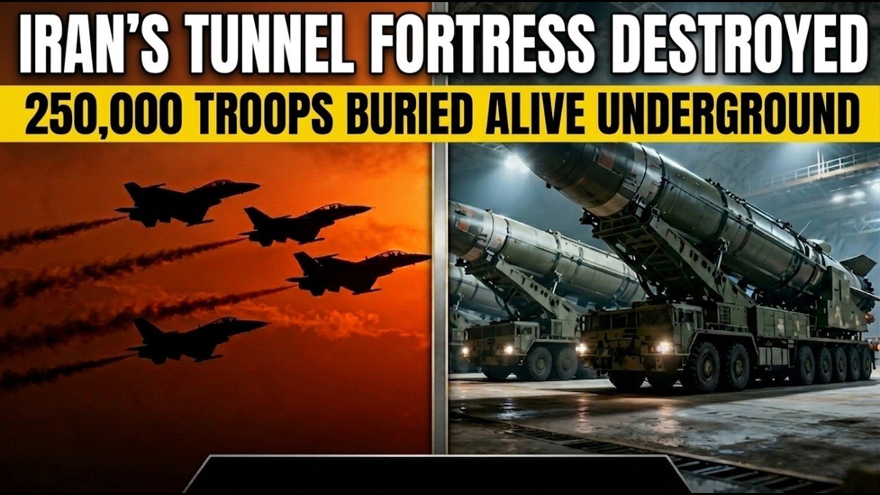 The Truth About Iran's Destroyed Tunnel Fortress | Buried Alive or Propaganda?