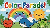 Color Parade! 🌈 | Fun 1- Minute Kids Color Song | Learn Colors