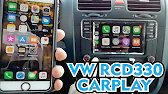 CAMBIANDO ESTEREO A VW BORA RCD330 CARPLAY MIRROR LINK
