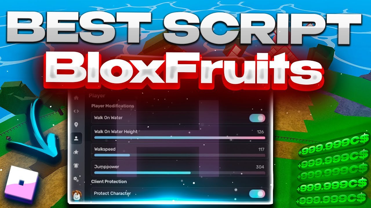 Blox Fruits Script (No Key) - [ AUTO FARM, MASTERY, AUTO RAIDS, FRUIT SNIPER, DUNGEONS AUTO FARM ]