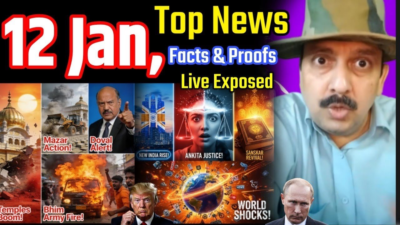 Temples । Mazar । Ajit Doval । SIR । Bhim Army । New India । Ankita Bhandari । Sanskar । World News