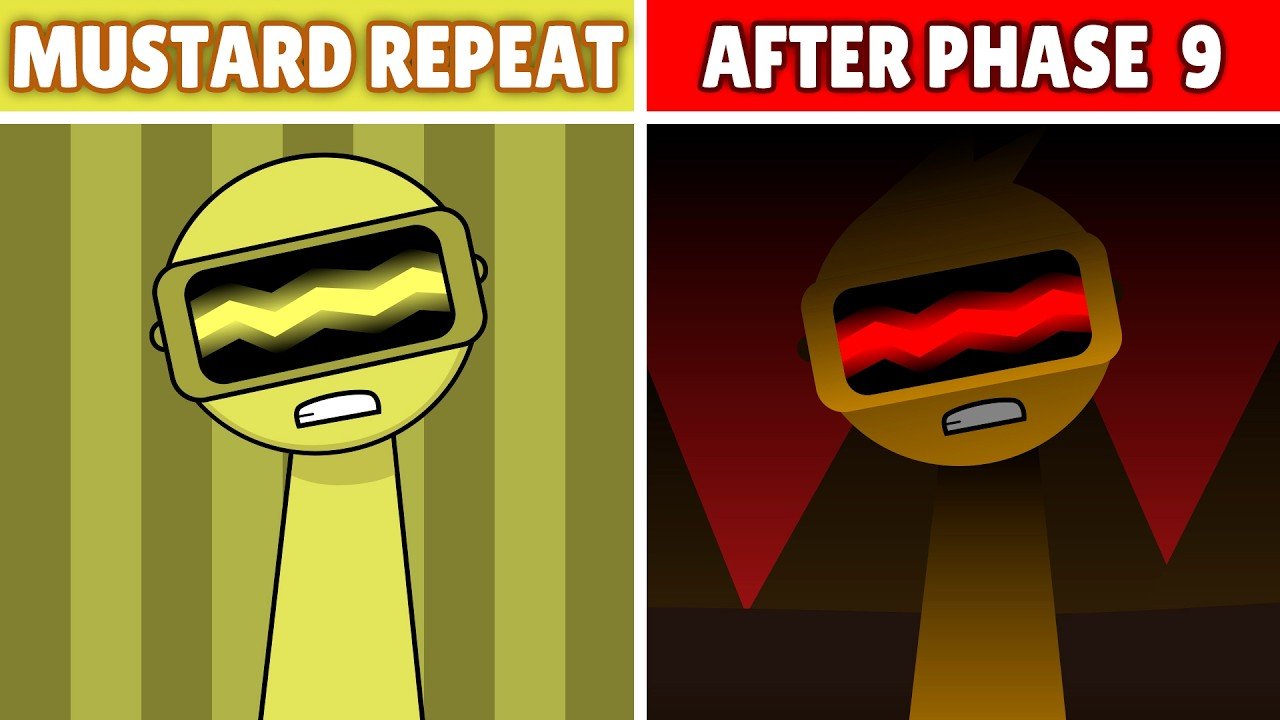 Sprunki Mustard But Everyone Is REPEAT After Phase 9