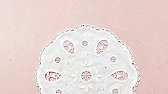 Hand Embroidery White Work Doily Making Hedebo Embroidery