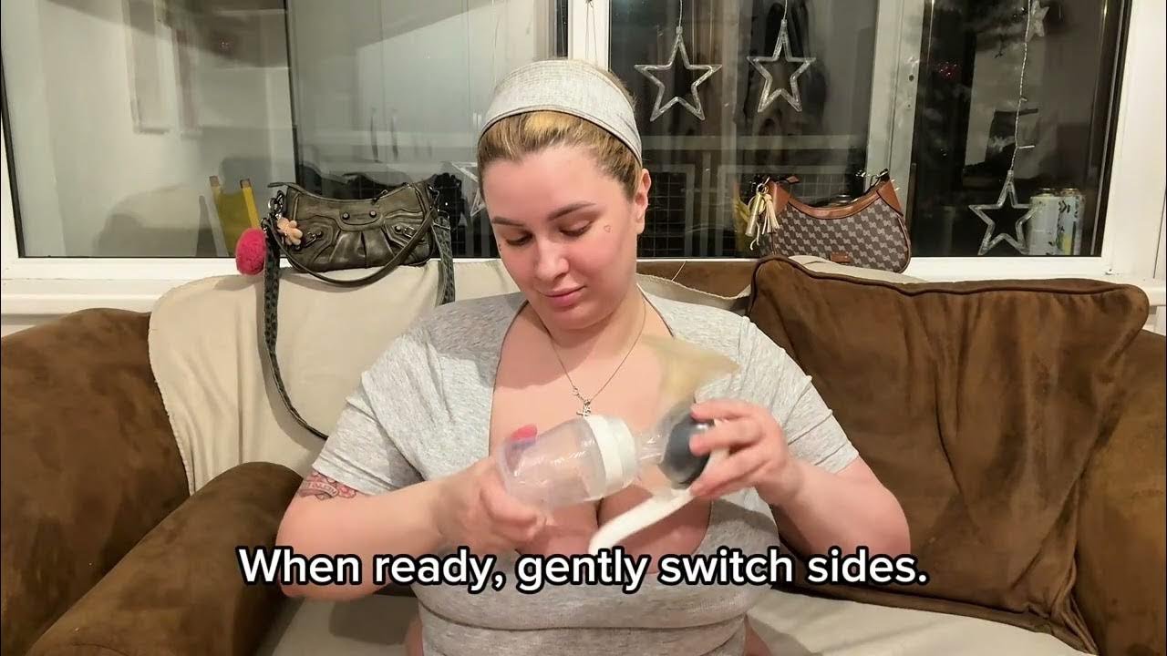[4K] How to Use a Manual Breast Pump | Breast Pumping Tips & Guide for Beginners