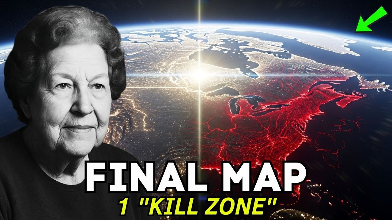 WARNING: Dolores Cannon's Final Earth Map (And The ONE Karmic "Kill Zone")
