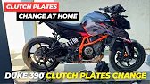 Duke 390 Gen 3 Clutch Plates Change At Home