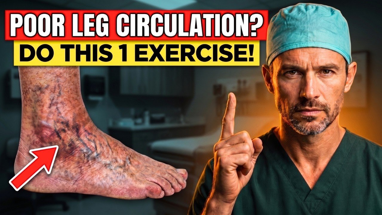 Surgeon Reveals: Do THIS 1 Exercise for Poor Leg Circulation After 60