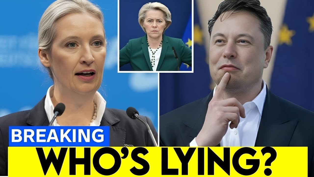The Situation Escalates: Musk & Weidel Flip Europe’s Power!