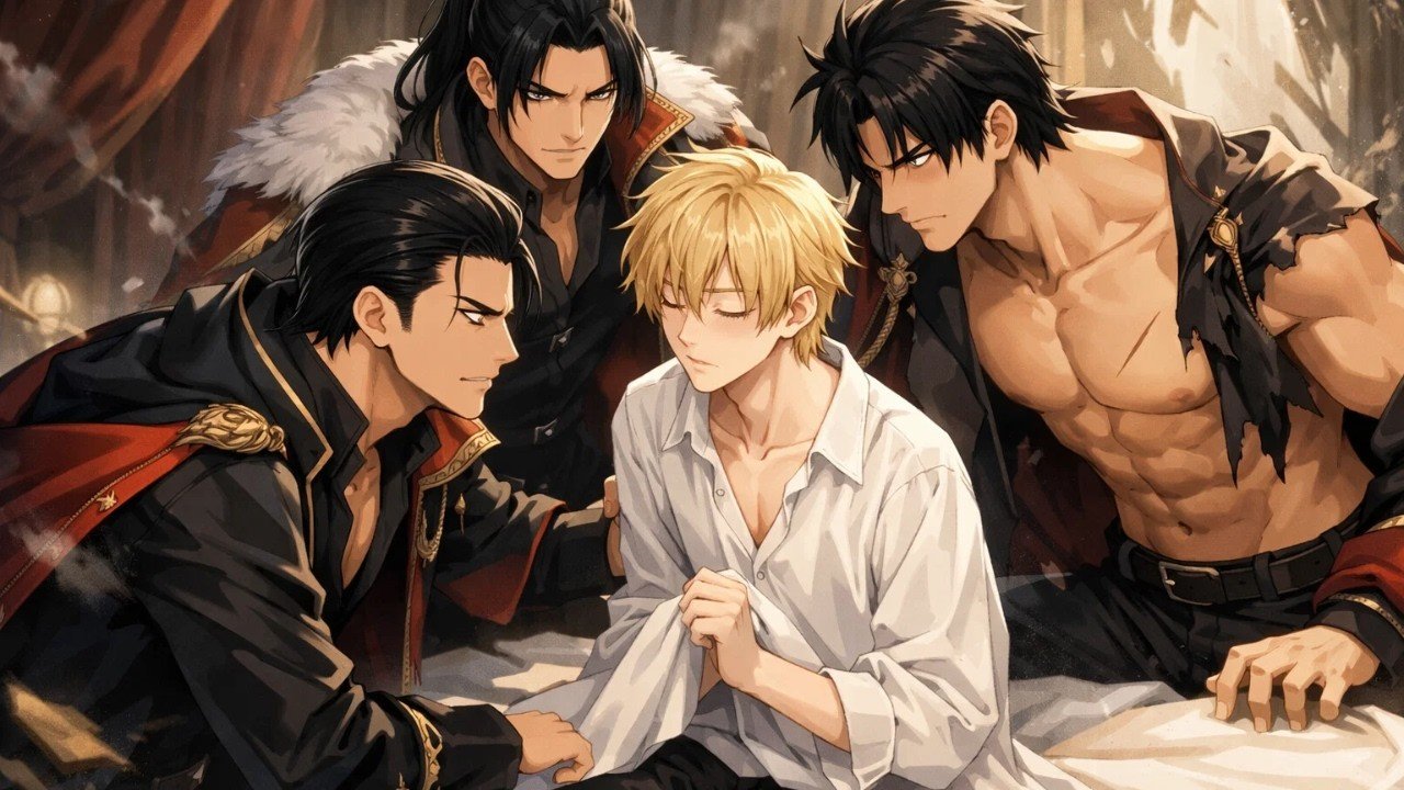 They Locked The Blind Omega In A Room During His Heat The Triplet Alpha Kings Tore The Building Down