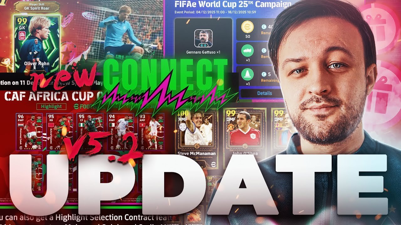 10 NEW changes in eFootball v5.2 "Connect" up...