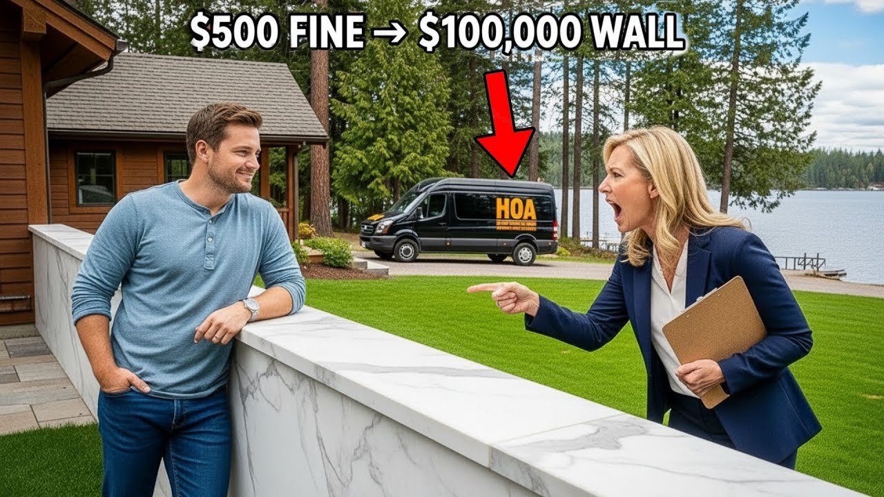 Karen Reported My 'Rickety' Fence, So I Replaced It With a 6 Foot Wall of Solid, Polished Granite!