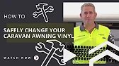 Replacing a Caravan Awning Fabric - Removal & Installation