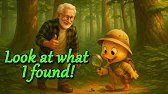 How Cute Duckling Used a Magnifying Glass to Help Grandpa Read Better Today!