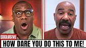 Shannon Sharpe EXPLODES On Steve Harvey “How Dare You Do This To Me!”