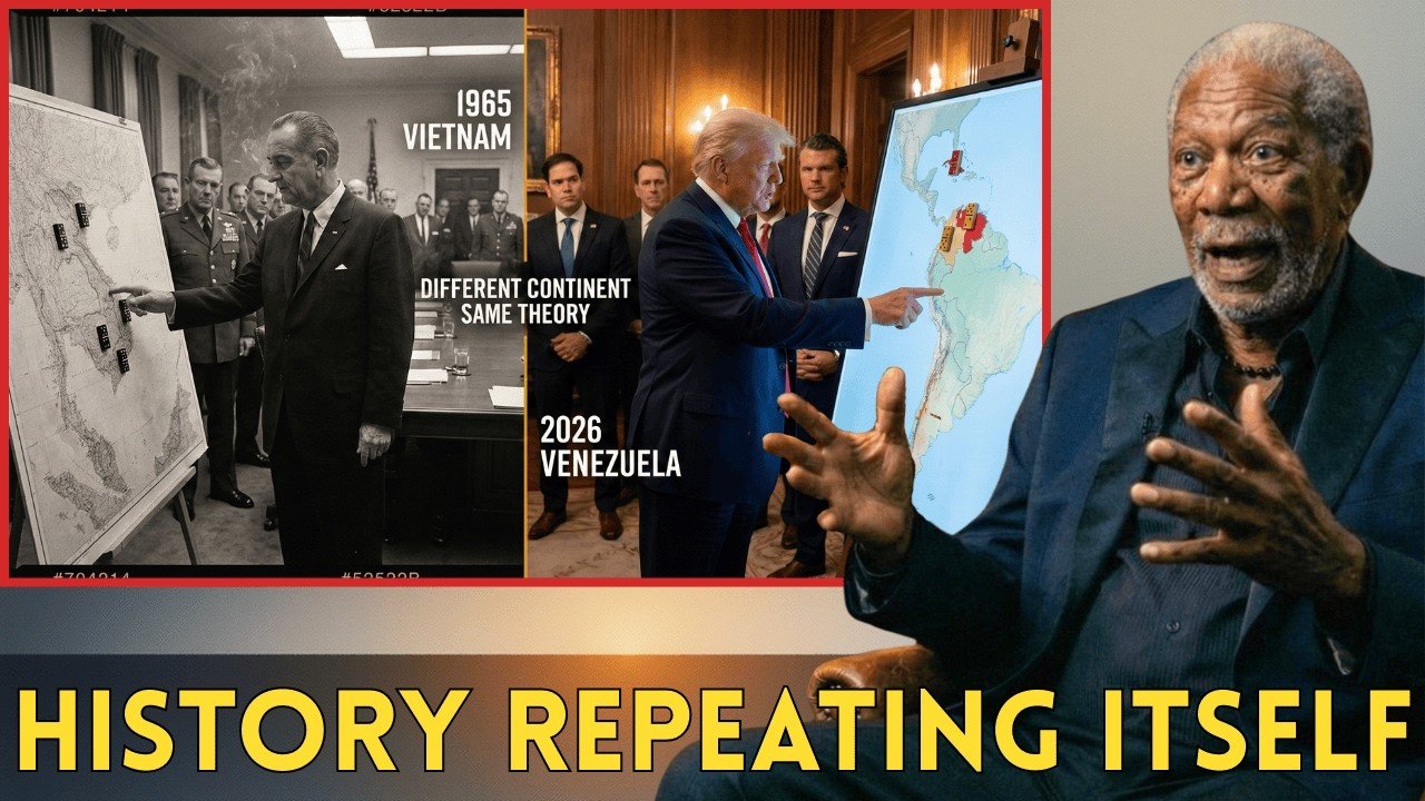 Morgan Freeman | Trump Is Playing the Domino Theory Again—But This Time, We're Pushing Them