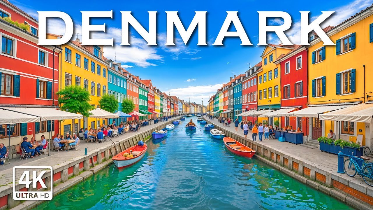DENMARK • Relaxation Film 4K - Peaceful Relaxing Music Nature 4k Video UltraHD