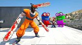 GTA 5 - Goku VS Minions Fight Rag doll Gameplay - Spider-man vs Minions Funny Ragdoll - EP 105