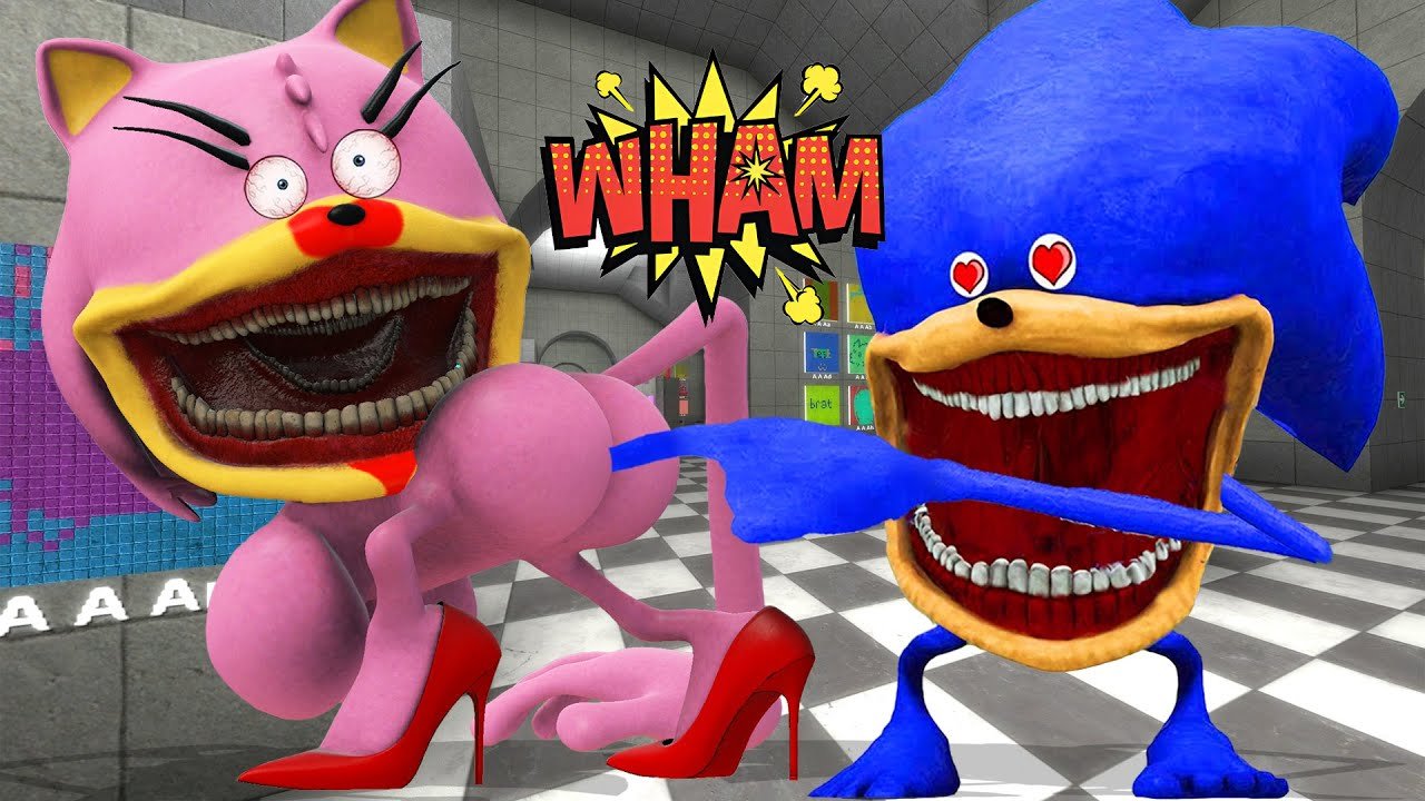 NEW SHIN SONIC TAPE VS SHIN SONIC AMY, TAIL TAPES Which One REIGNS SUPREME in Garry's Mod!
