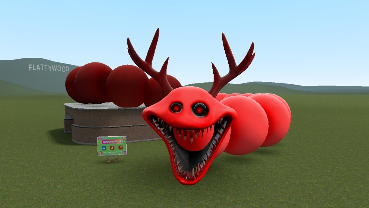 WHAT IF HUNGRY WORM MUTATED INTO A GIANT ROBLOX HUNGRY WORM CURSED?! | In Garry's Mod