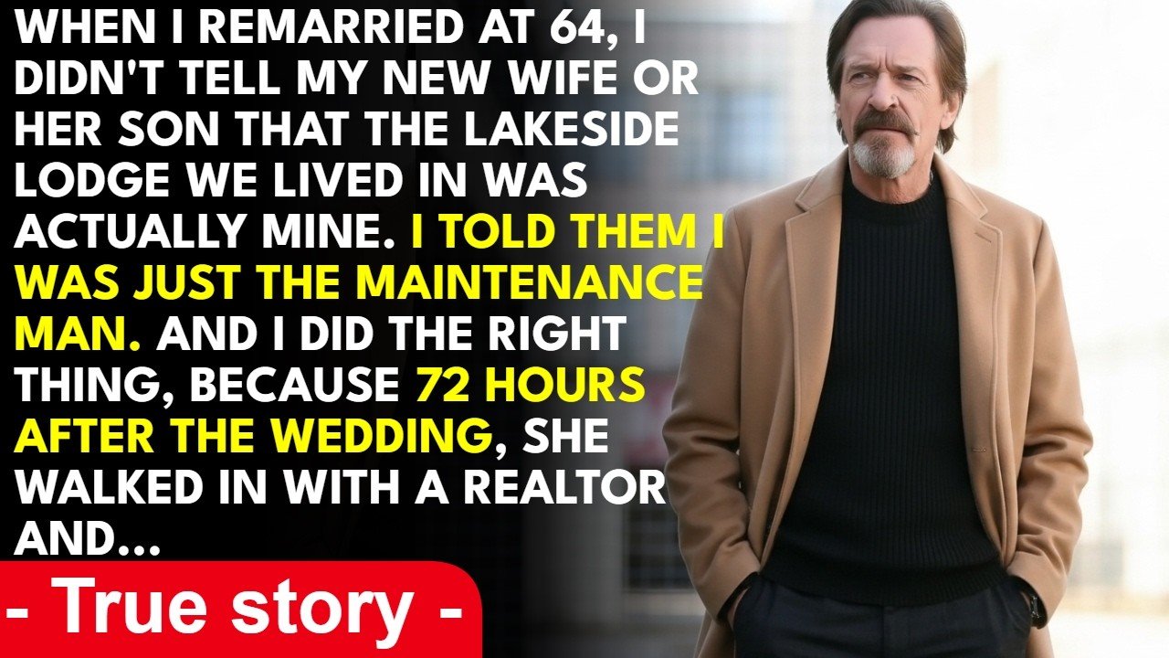 I Didn't Tell My New Wife I Owned Our Lodge. She Brought a Realtor 72 Hours After The Wedding... ...