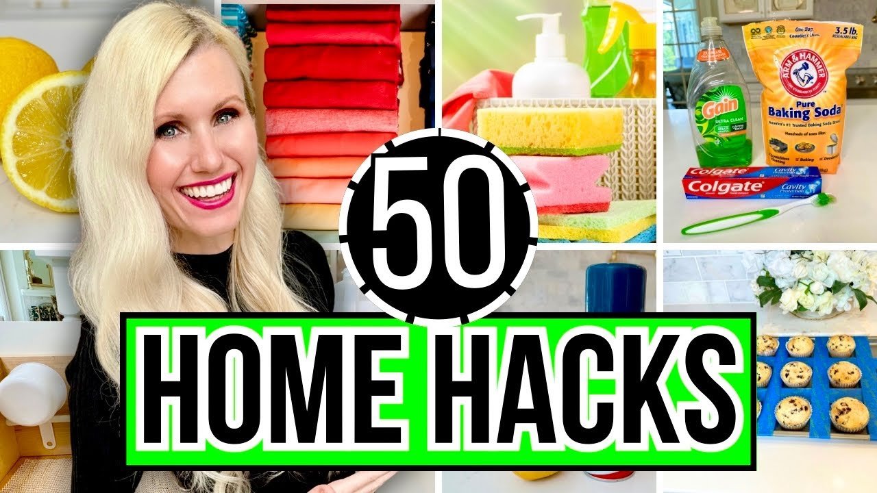 *50* LIFE-CHANGING HOME HACKS You NEED TO TRY NOW! MIND-BLOWN!