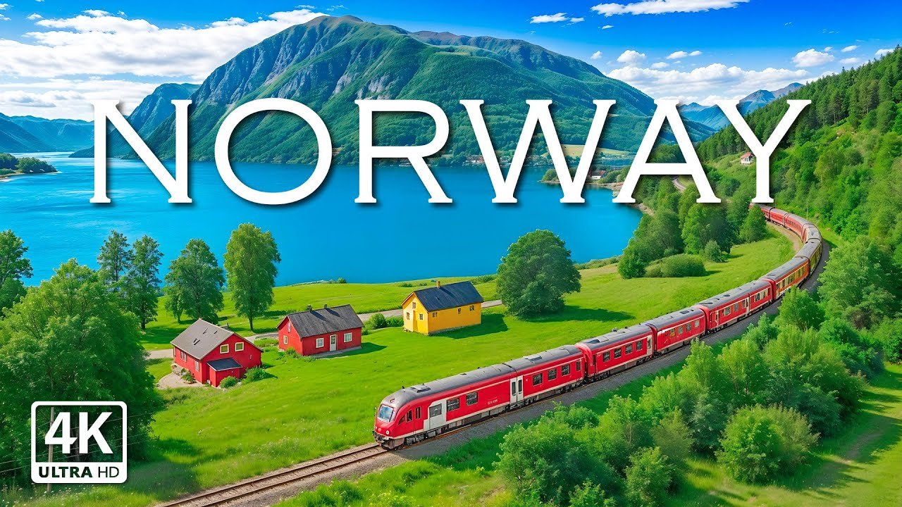 NORWAY 4K UltraHD • Relaxation Film With Peaceful Relaxing Music