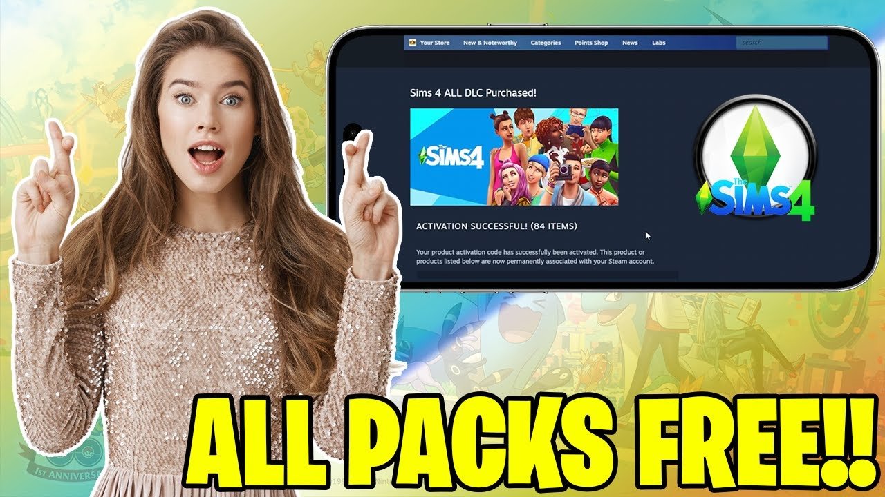 How to Get Sims 4 Packs for FREE - Sims 4 All DLC FREE 2025