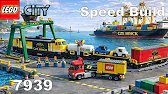 LEGO City | 7939 | Cargo Train | Speed build | 4K