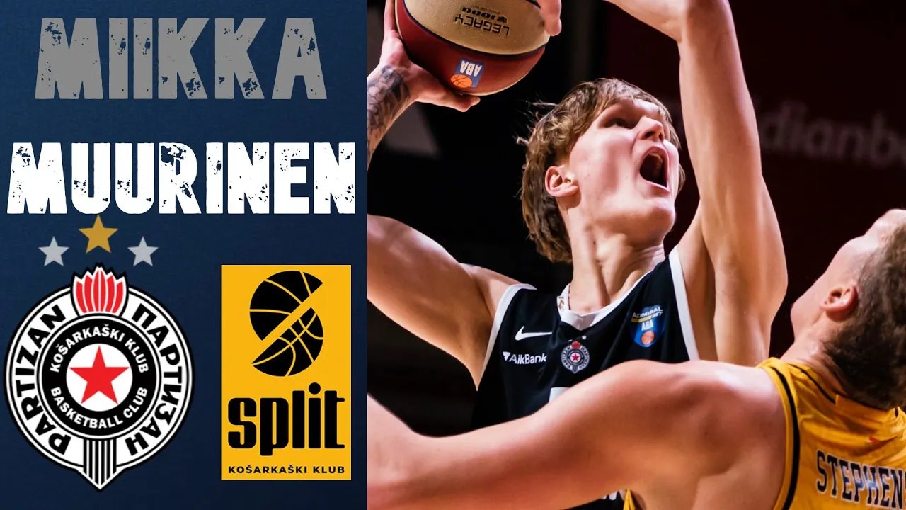🚀🚀 Miikka Muurinen | 10 pts | Partizan Belgra...