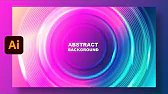 How to Make Abstract Background In Adobe Illu...