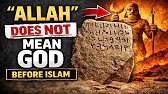 Allah Does NOT Mean God | Pre-Islamic Evidence About the Islamic God #allah #islam #drneilhamson