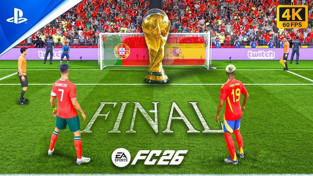 FC 26 | Portugal vs Spain Penalty Shootout | FIFA World Cup 2026 Final | PS5™ Pro [4K HDR]