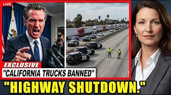 California Governor Under Pressure After Oregon Bans CA Trucks From Highways Over Safety Law